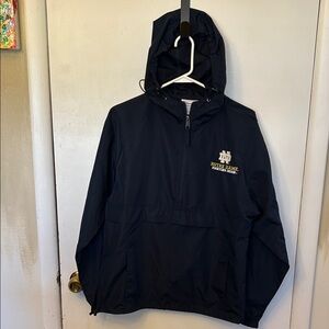 Champion Notre Dame Lightweight Jacket Navy Small